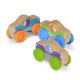 Jucarie Masinute de stivuit cu animale, +9 luni, Melissa&Doug 446953